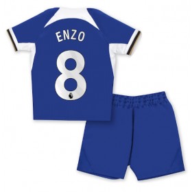 Chelsea Enzo Fernandez #8 Heimtrikot 2023-24 Kurzarm (+ kurze hosen)